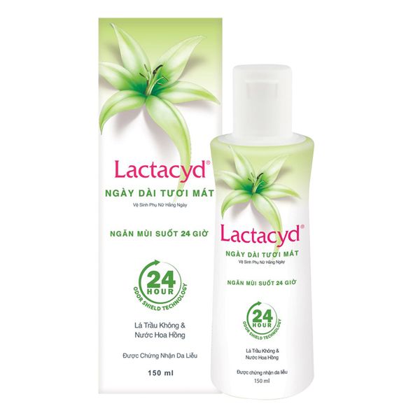 Lactacyd Dung dịch vệ sinh Phụ nữ ngày dài tươi mát 150ml