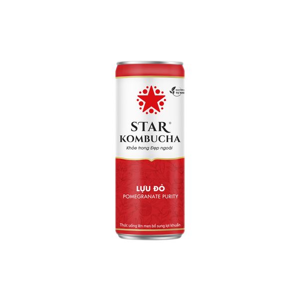 Nước Kombucha lựu đỏ 250ml