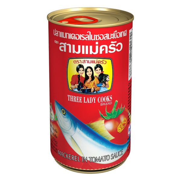 Cá hộp sốt cà ba cô gái 155g