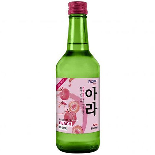 Rượu Soju Korice Đào 12% 360ml