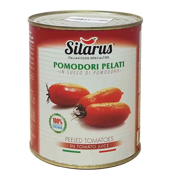 Cà chua lột vỏ Silarus 800g