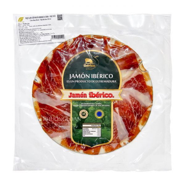 Iberio Cebo ham sliced / Đùi sau Cebo cắt lát 50gr