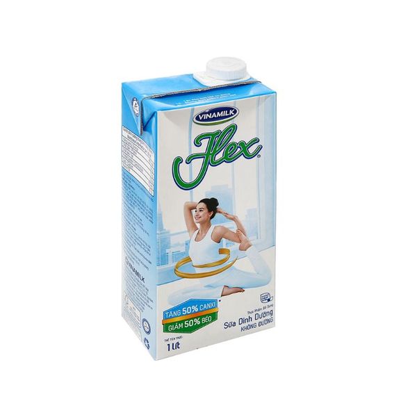 Sữa Dinh Dưỡng Vinamilk Flex Không Đường Hộp 1L