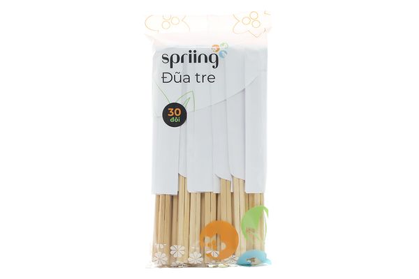 Spriing 30 đũa tre dùng 1 lần