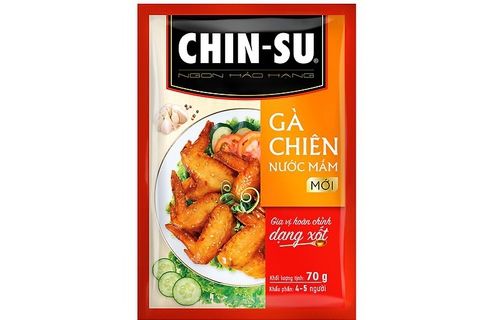 Xốt CHIN-SU Gà chiên nước mắm gia vị hoàn chỉnh 70gr