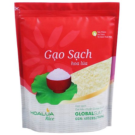 Gạo sạch Hoa Lúa Hồng 2kg