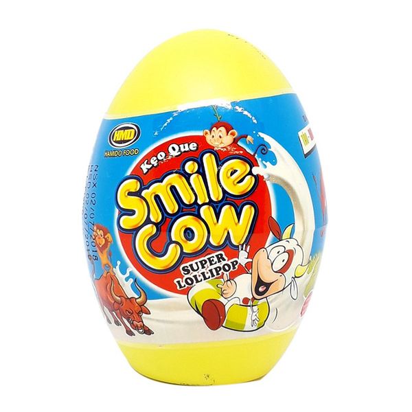 Kẹo que Smile Cow Super lollipop 20g