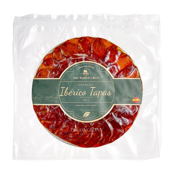 Thịt heo muối Iberico mix 3 (100gr)