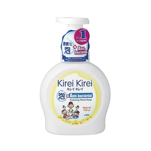 Bọt rửa tay Kirei Kirei hương chanh 250ml