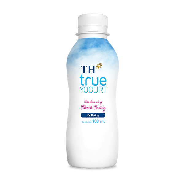 Sữa chua uống Có đường TH True Yogurt 180ml