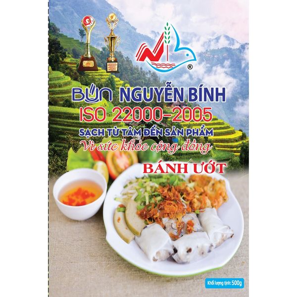 Bánh ướt Nguyễn Bính túi 500gr