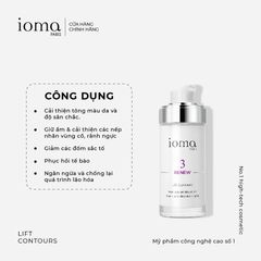 Kem trẻ hóa da vùng cổ Ioma Paris Lift Contours 50ML