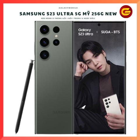  Samsung S23 Ultra Mỹ 256G NewFullbox 