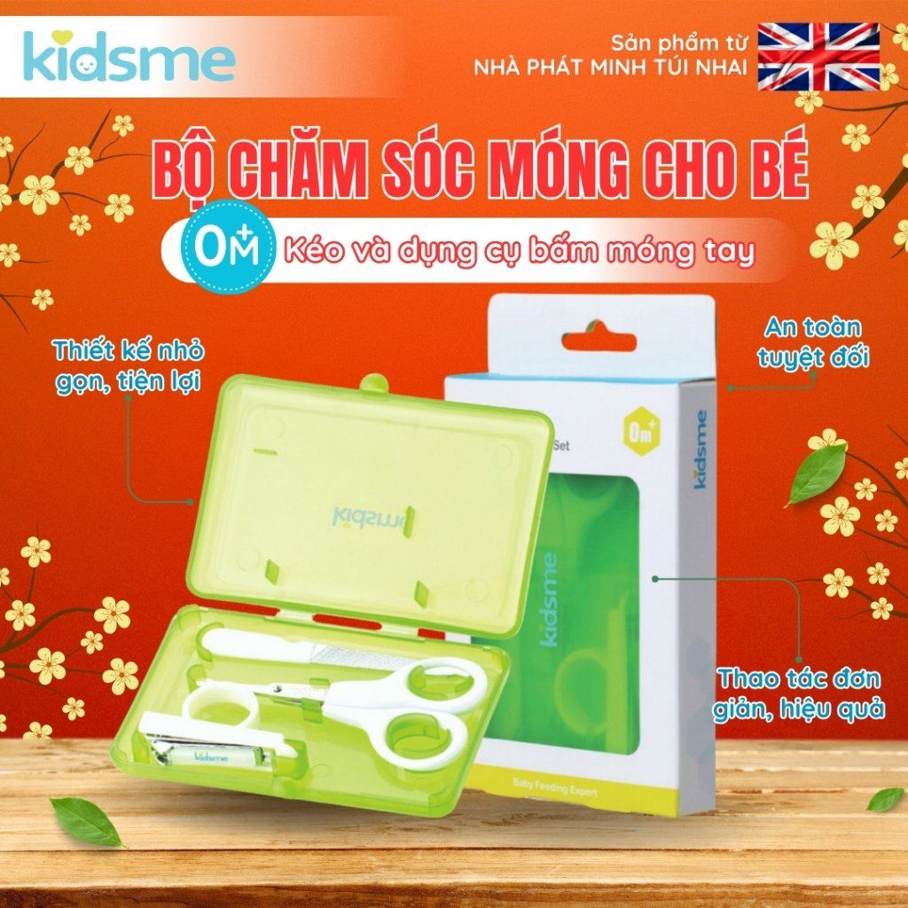 Bộ chăm sóc móng cho bé kidsme