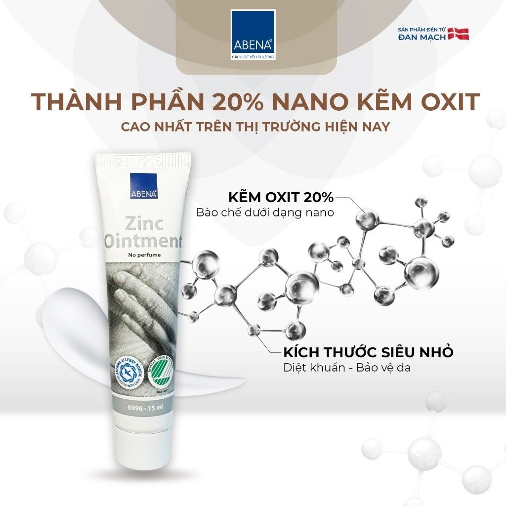 Kem đa năng Abena Zinc Ointment - Nhập Khẩu Đan Mạch