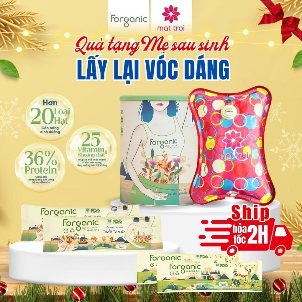 Combo Cho Mẹ Bé sau sinh lấy lại vóc dáng