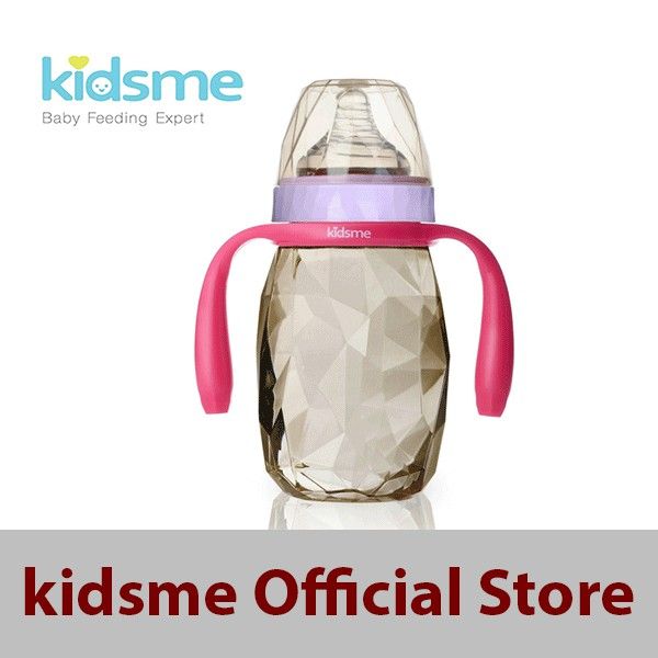 Bộ phụ kiện bình sữa kim cương cổ rộng kidsme