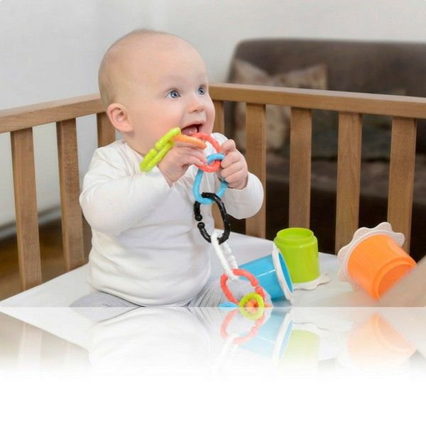 Đồ chơi cắn răng liên kết vui nhộn kidsme