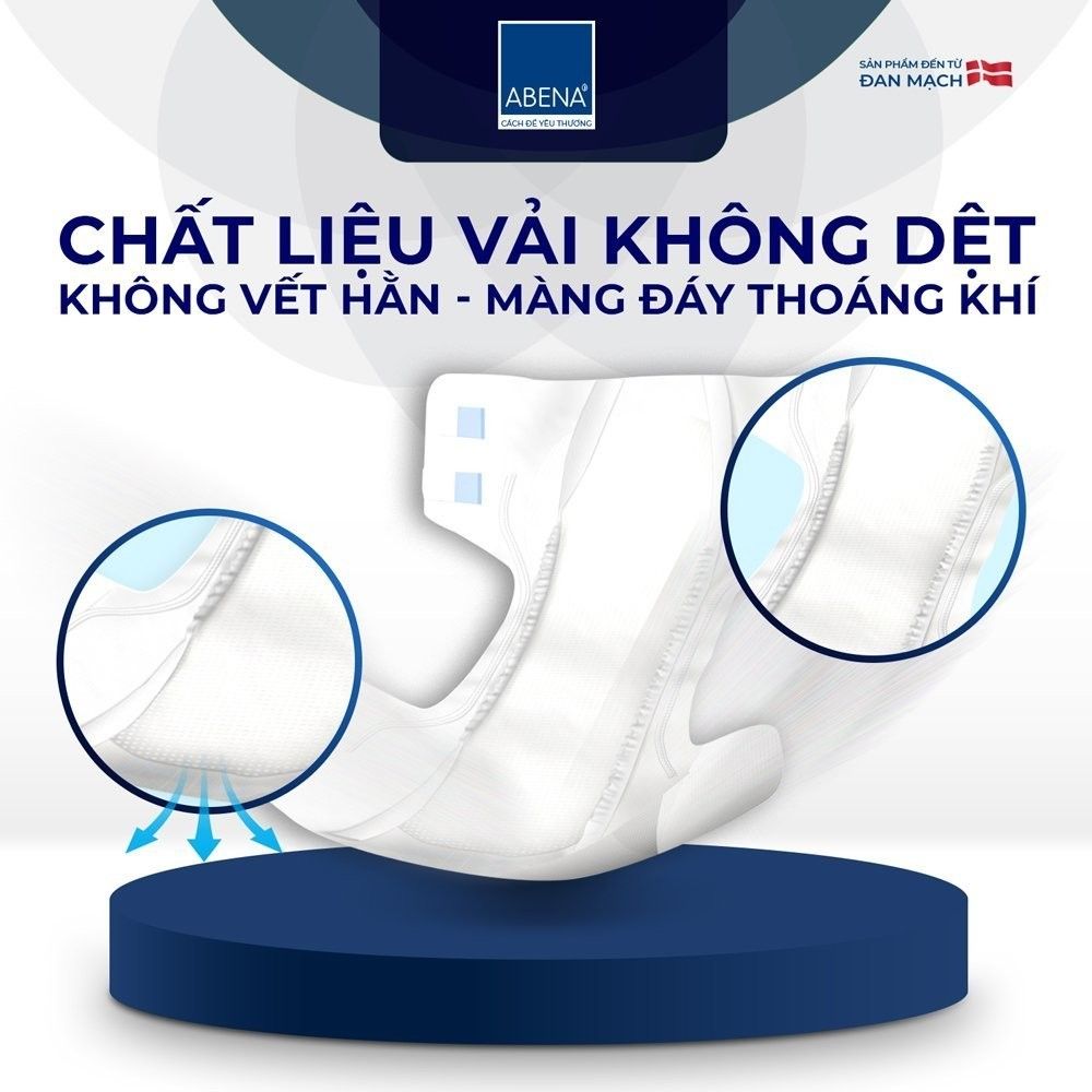 Tã dán người lớn Abri Form Premium M1 (2000ml), (10 miếng) - Siêu thấm hút 1 miếng nguyên đêm