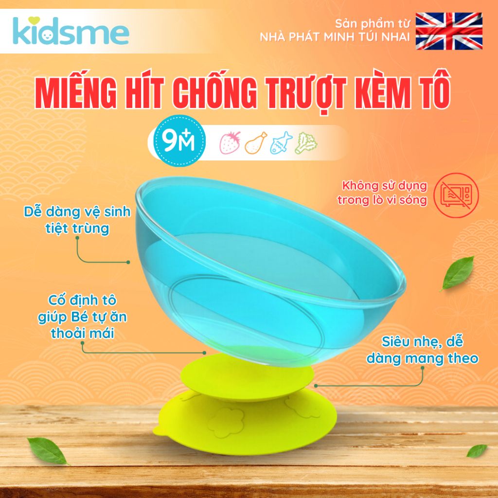 Bộ miếng hít chống trượt kèm tô màu