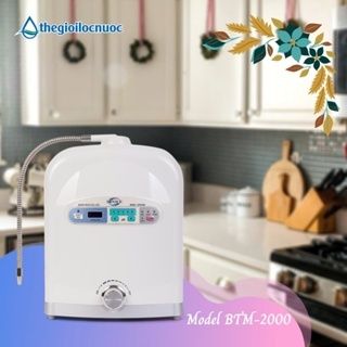 Máy tạo nước ion kiềm cao cấp PI BIONTECH công nghệ hàn quốc - BTM 2000 - Hỗ trợ sức khoẻ Gia Đình