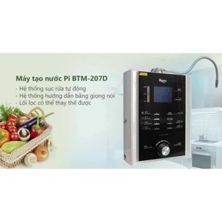Máy tạo nước ion kiềm cao cấp PI BIONTECH công nghệ hàn quốc - BTM-207D - Hỗ trợ sức khoẻ Gia Đình