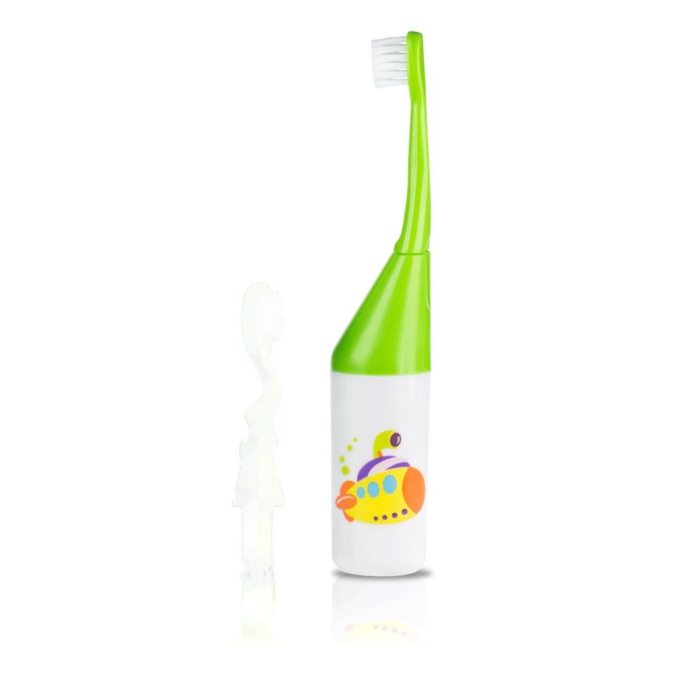 Bàn chải đánh răng có lục lạc kidsme - kèm 1 đầu chải thay thế