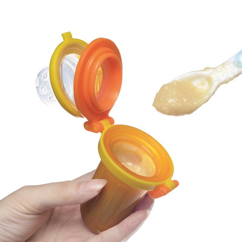 Bình Bóp Ăn Dặm Cháo Bột kidsme - Từ 04 Tháng Tuổi