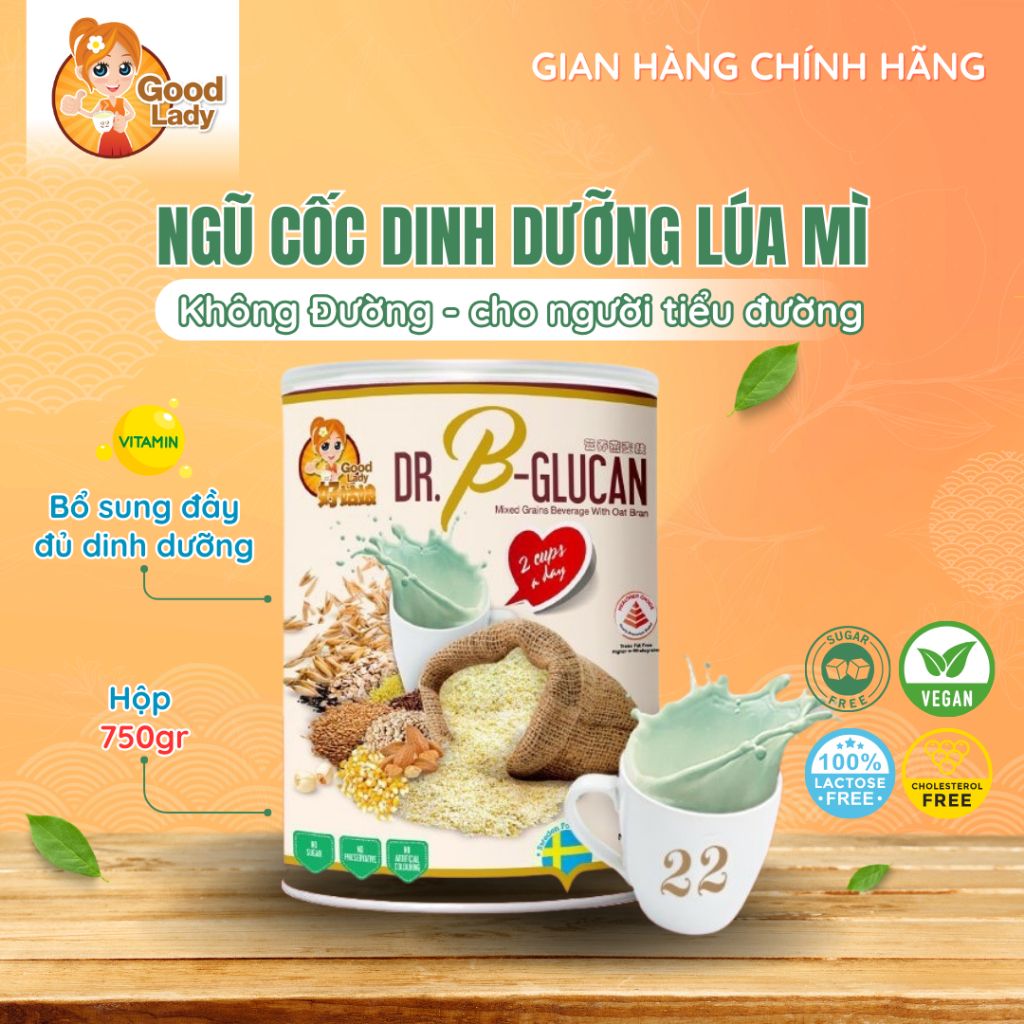 Ngũ cốc dinh dưỡng cao cấp 22 dưỡng chất - Hỗ trợ chăm sóc sức khỏe - Lượng đường thấp - Nhiều vị