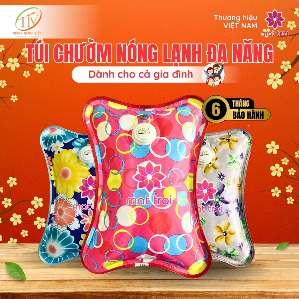 Túi Chườm Nóng Lạnh Đa Năng Mặt Trời TTV (màu ngẫu nhiên)
