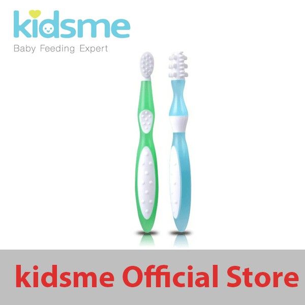 Bàn chải tập đánh răng kidsme - 2 cái cho 2 giai đoạn - 130051