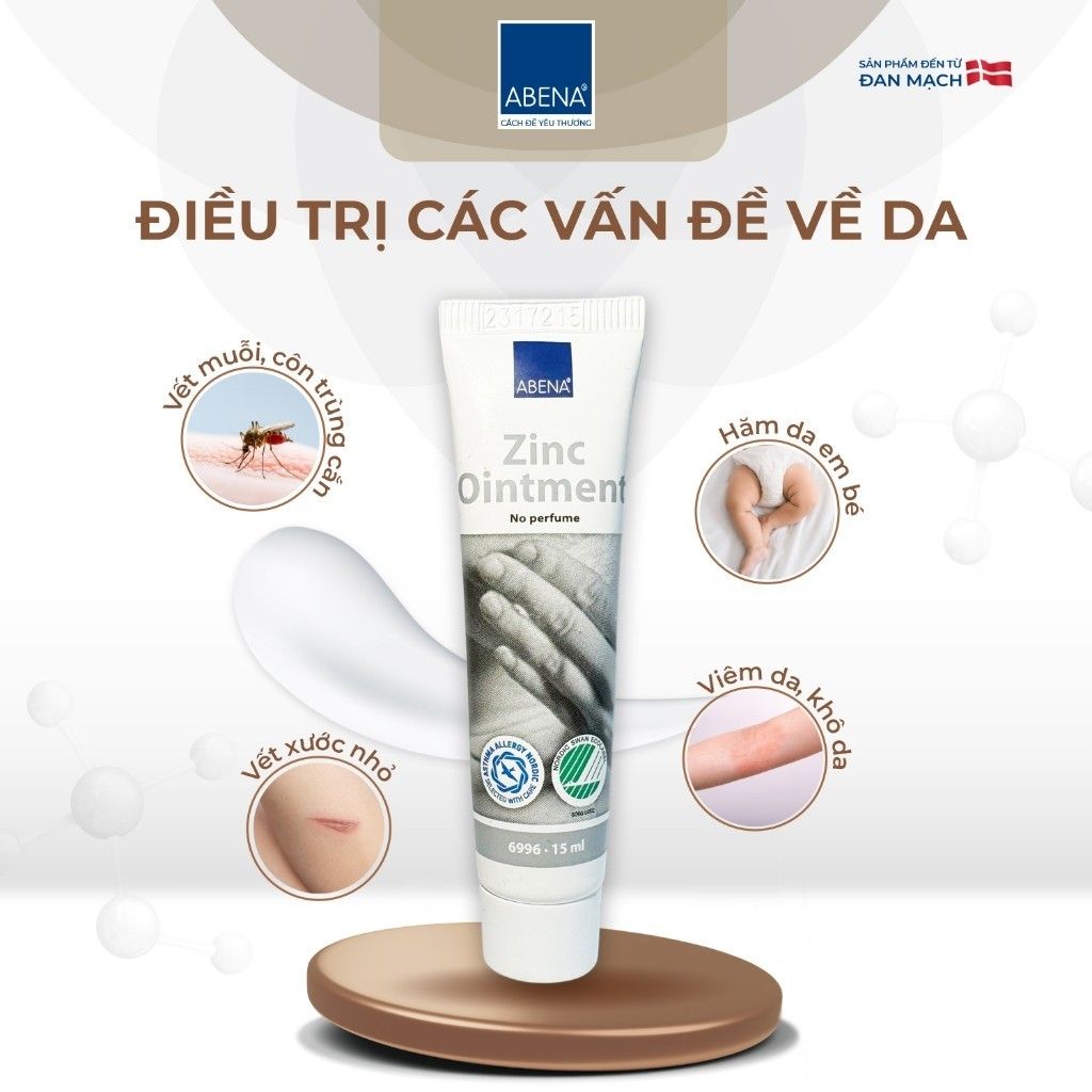 Kem đa năng Abena Zinc Ointment - Nhập Khẩu Đan Mạch