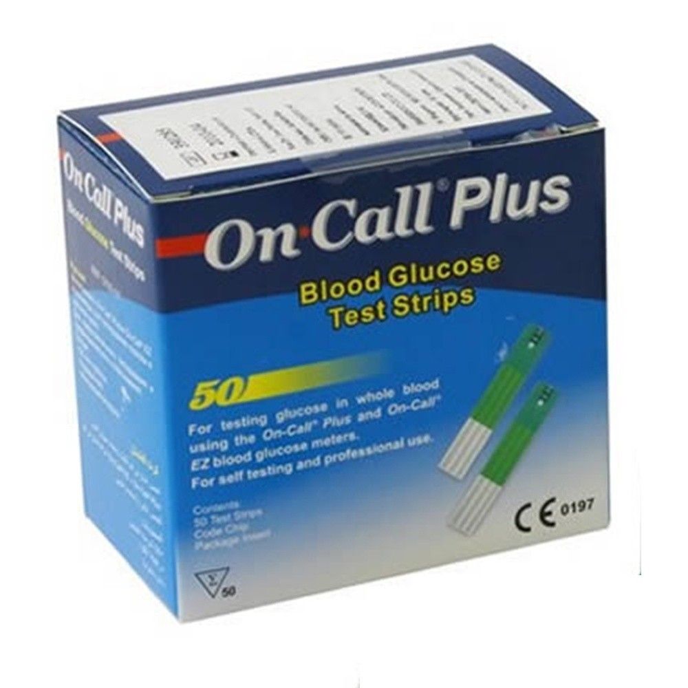 Que thử đường huyết ACON On Call Plus hộp 25 - 50 que