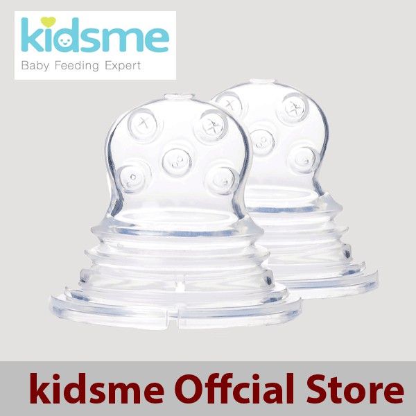 Bộ ti rời lỗ chữ thập thay thế Bình Bóp kidsme - Từ 04 Tháng Tuổi - 160365