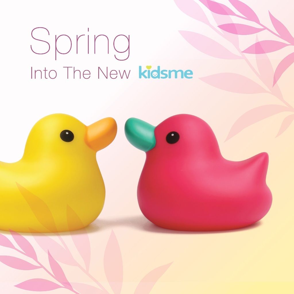 Đồ chơi nhà tắm con vịt đáng yêu kích thích khám phá bơi lội cho bé kidsme