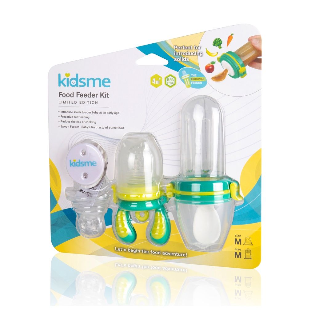 Combo Túi nhai Bình Bóp Limited Kidsme