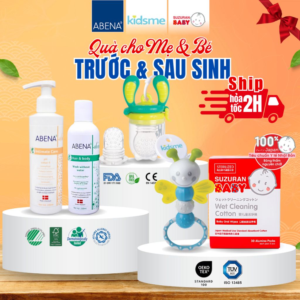 Combo quà Tặng Mẹ bé trước và sau sinh