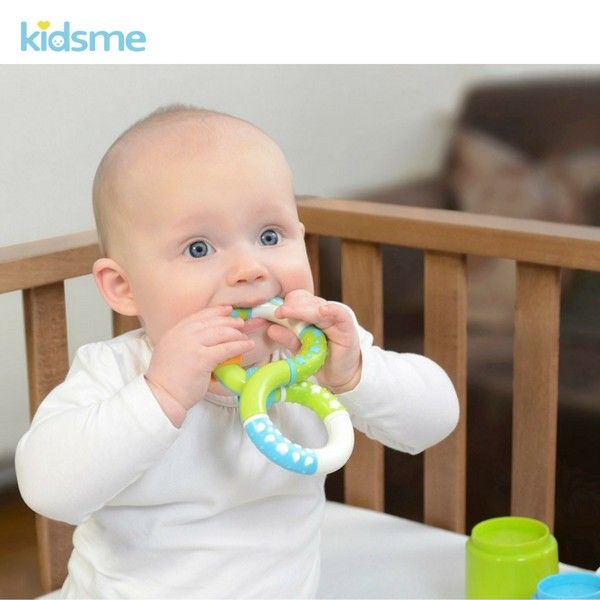 Đồ chơi lục lạc xoay cắn răng kidsme
