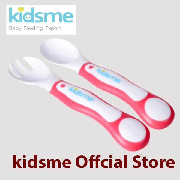 Bộ muỗng nĩa tập ăn Kidsme - 9831