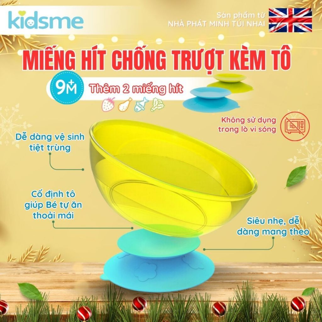 Bộ miếng hít chống trượt kèm tô màu