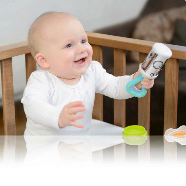 Đồ chơi Lục lạc có tay cầm cắn răng dịu nướu kidsme