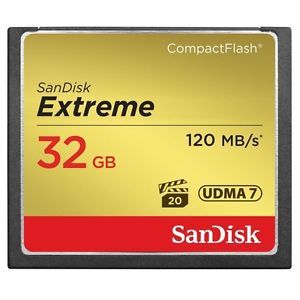 Thẻ nhớ CF Sandisk Extreme 32GB / 800x / 120mb/s