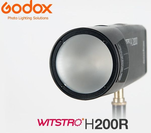 Đầu đèn tròn cho Godox AD200 (H200R)