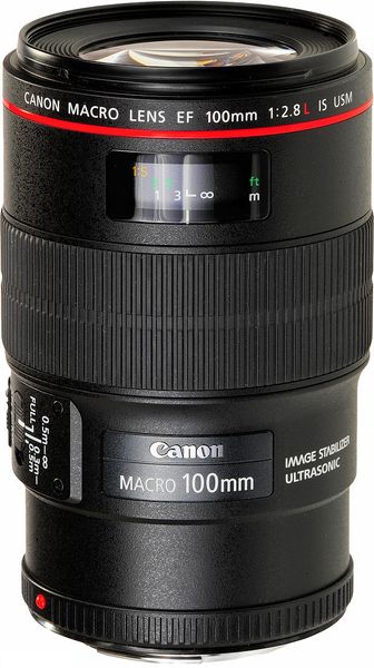 Canon EF 100mm F2.8 L IS USM Macro, Mới 100%