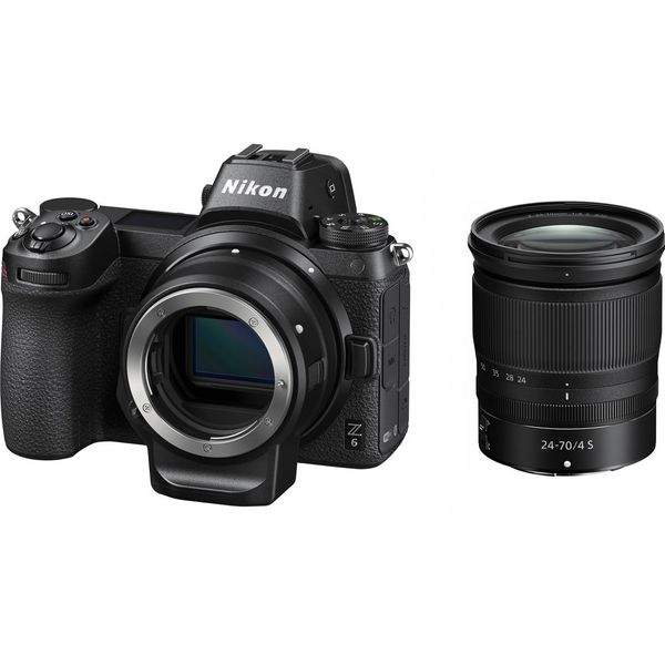 Nikon Z6 + FTZ Mount Adapter + Z 24-70mm f/4 S, Mới 100% (Chính hãng VIC)