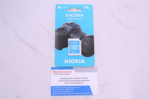 Thẻ nhớ  SDHC UHS-I EXCERIA KIOXIA 16GB 100Mb/s