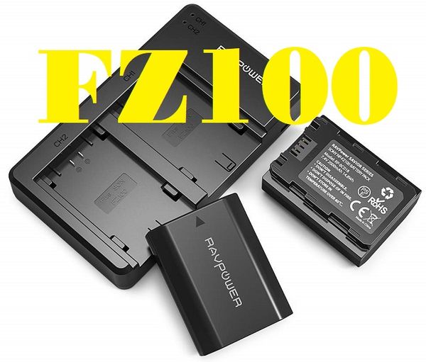 Bộ 2 Pin + 1 Sạc RAVPower FZ-100 cho Sony A7 III, A7R III, A7R IV, A9, A6600