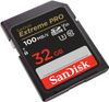 Thẻ nhớ SD 32Gb 100Mb SanDisk Extreme Pro SDHC V30 U3