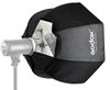 Softbox dù Godox Bát giác Ngàm Bowen 95cm (Không tổ ong)