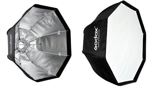 Softbox Octagon Godox 120cm (Không tổ ong)